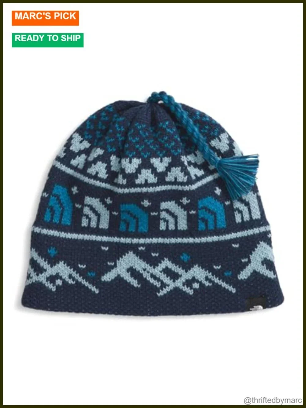 Winter Beanie Hat with Removable Pom, Sustainable Recycled Polyester, Classic
